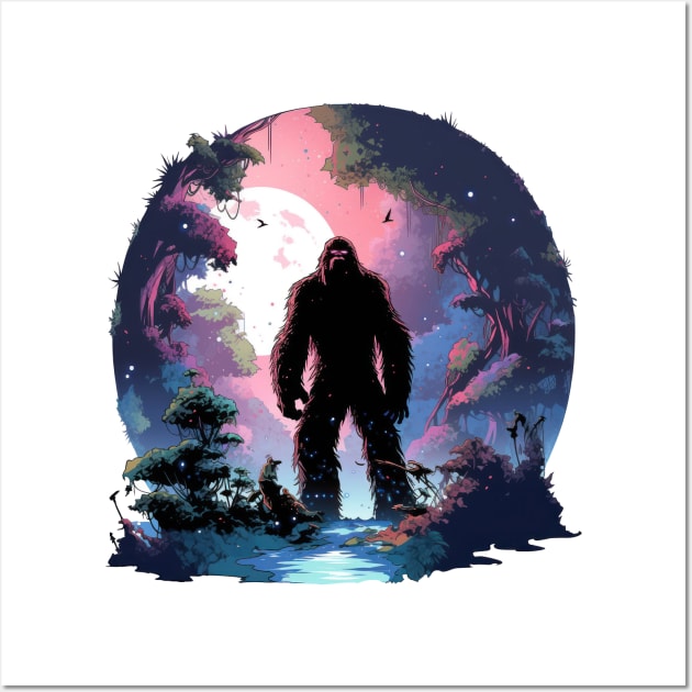 Magical Bigfoot Wall Art by MerlinArt